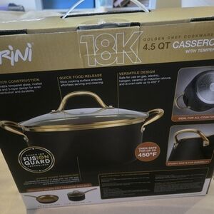 Paining 4.5 Qt 18K Casserole Pot